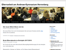 Tablet Screenshot of eltern.agh-info.de